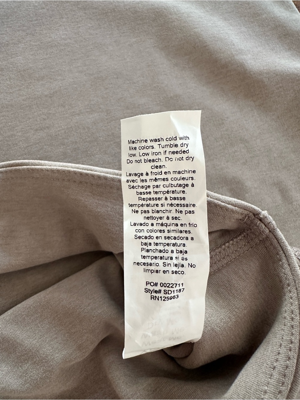 Beyond Yoga Spacedye™ Retro Cropped Pant, medium, birch heather - Picture 11 of 12